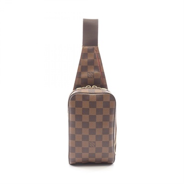 LOUIS VUITTON geronimos Waist bum belt bag N51994 Damier Brown Ebene Used