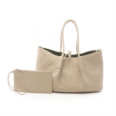 BOTTEGA VENETA Intrecciato Pinacoteca Medium Tote hand Bag 817166V5AG1 leather
