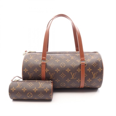 LOUIS VUITTON Papillon 30 old model Handbag M51365 Monogram canvas leather Used
