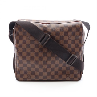 LOUIS VUITTON Naviglio Shoulder crossbody Bag N45255 Damier leather Ebene Used