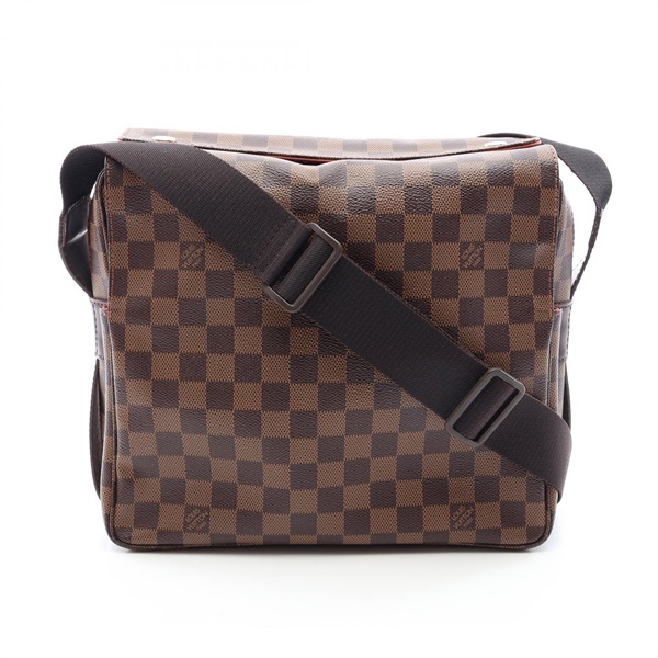 LOUIS VUITTON Naviglio Shoulder crossbody Bag N45255 Damier leather Ebene Used