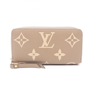LOUIS VUITTON Zippy Wallet Bicolor Around long purse M69794 Monogram empreinte