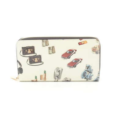LOUIS VUITTON Nicolas Ghesquière Zippy Wallet M50370 Vernis leather White Used