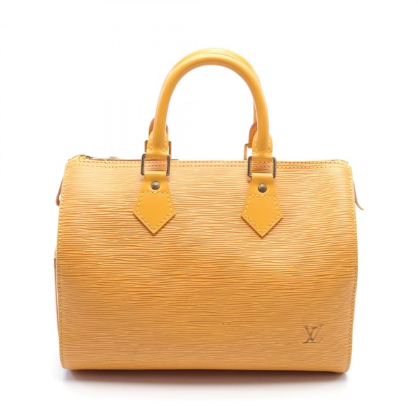 LOUIS VUITTON Speedy 25 Hand Boston bag M43019 Epi leather Tassil Yellow Used