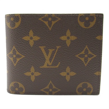 LOUIS VUITTON Portefeuille Marco NM Bi-fold compact wallet M62288 Monogram Brown