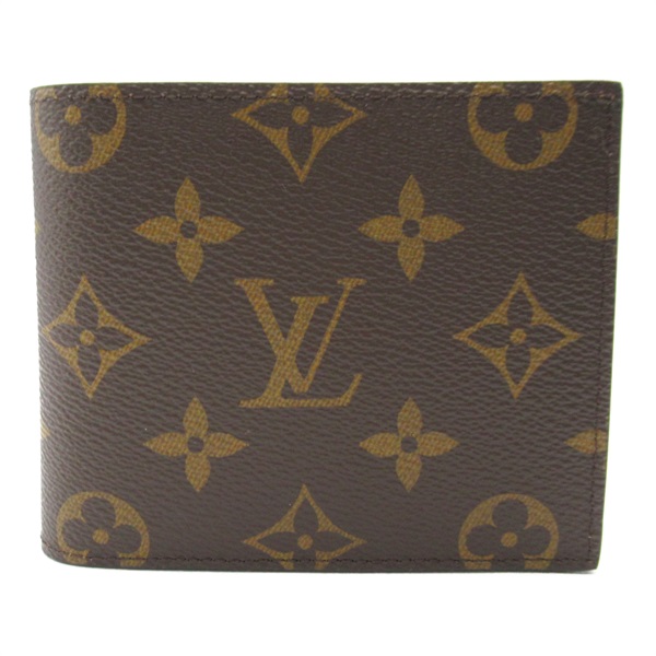 LOUIS VUITTON Portefeuille Marco NM Bi-fold compact wallet M62288 Monogram Brown