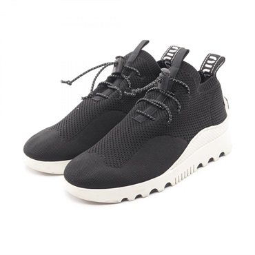 Miu Miu Logo sneakers Fabric Black Size 36 Used Women