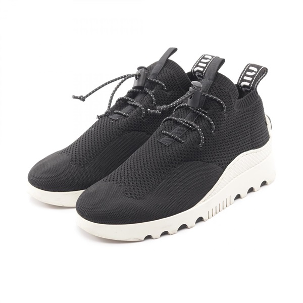 Miu Miu Logo sneakers Fabric Black Size 36 Used Women