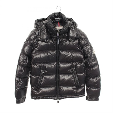 MONCLER MAYA Down jacket #0 blouson 1A53600 Nylon Black Used mens