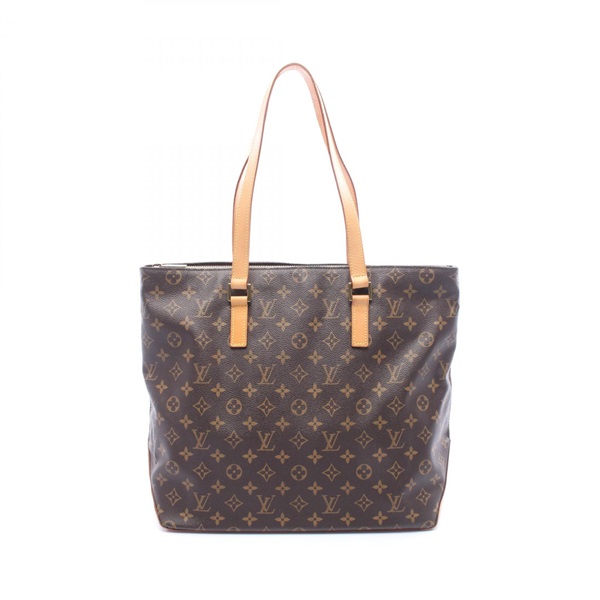 LOUIS VUITTON Cabas Mezzo Tote Shoulder Bag M51151 Monogram canvas leather Used