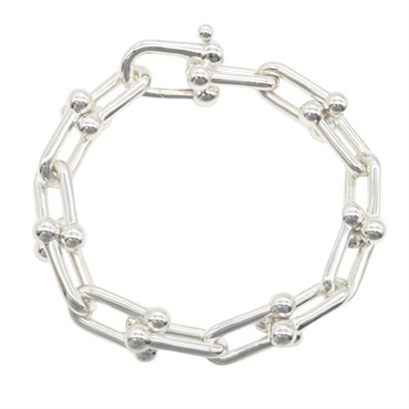 TIFFANY＆CO Hardware Large Bracelet Bangle 60153089 Silver 925 Used Women