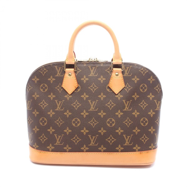 LOUIS VUITTON Alma PM Handbag M51130 Monogram canvas leather Brown Used Women LV