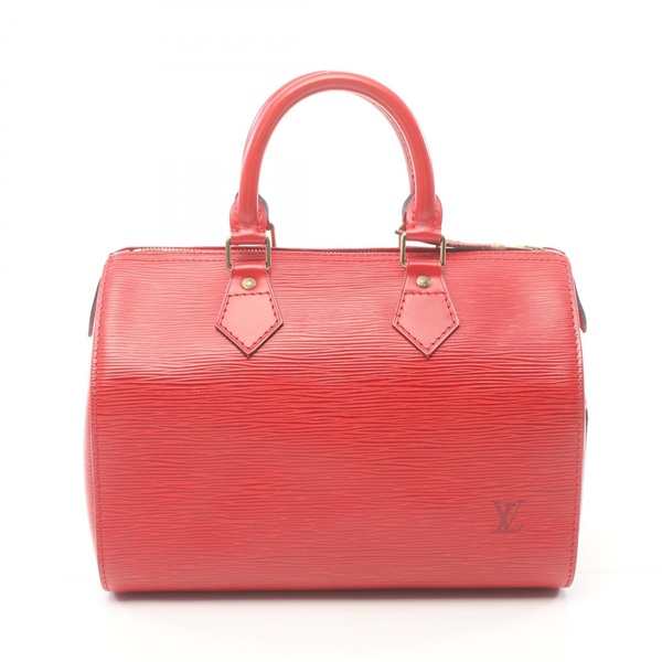 LOUIS VUITTON Speedy 25 Handbag M59237 Epi leather Red Castilian red Used Women