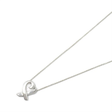 TIFFANY＆CO Loving Heart Necklace Pendant Silver925 Used women