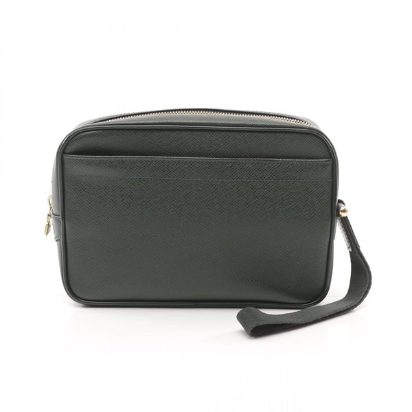 LOUIS VUITTON Calga business clutch bag M30814 Taiga leather Epicea Used mens