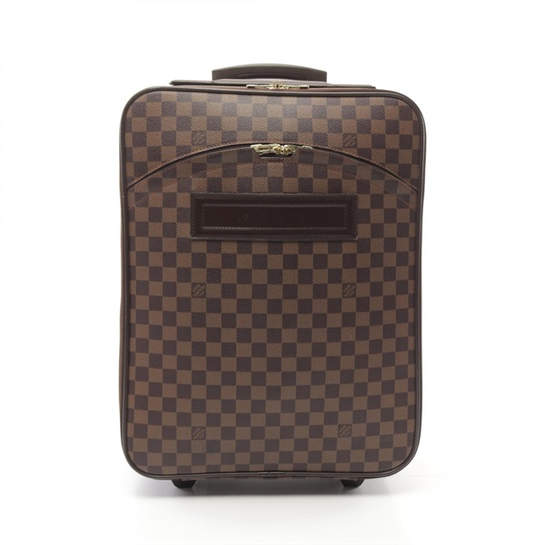LOUIS VUITTON Pegas 45 Carry Bag N23293 Damier canvas leather Ebene Used unisex