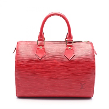 LOUIS VUITTON Speedy 25 Epi Castilian Red Handbag M43017 leather Red Used Women