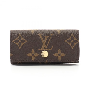 LOUIS VUITTON Multicles 4 key holder case M69517 Monogram Brown Used LV