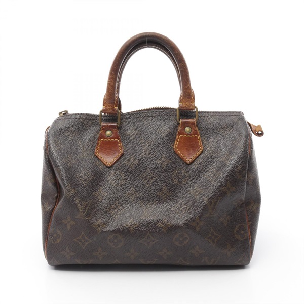 LOUIS VUITTON Speedy 25 Travel Hand Bag M41528 Monogram Canvas Used LV