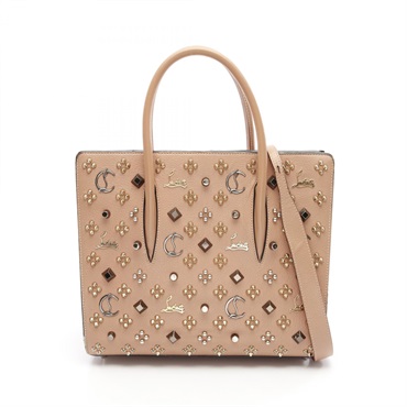 Christian Louboutin PALOMA MEDIUM Tote Bag leather Patent leather Used Women