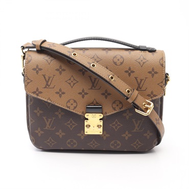 LOUIS VUITTON Pochette Metis MM Shoulder Handbag M44876 Monogram Reverse used LV