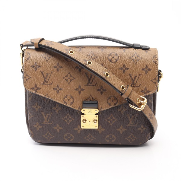 LOUIS VUITTON Pochette Metis MM Shoulder Handbag M44876 Monogram Reverse used LV