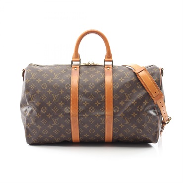 LOUIS VUITTON Keepall Bandouliere 45 Hand shoulder Bag Luggage M41418 Monogram