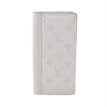 LOUIS VUITTON Portefeuille brazza Bifold wallet purse M30298 Taigarama Blanc LV