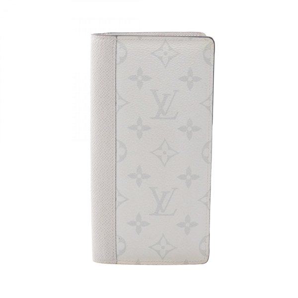 LOUIS VUITTON Portefeuille brazza Bifold wallet purse M30298 Taigarama Blanc LV