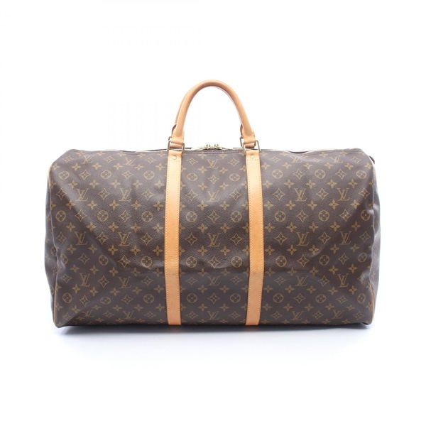 LOUIS VUITTON Keepall 60 Travel Duffel Bag M41422 Monogram canvas leather Used