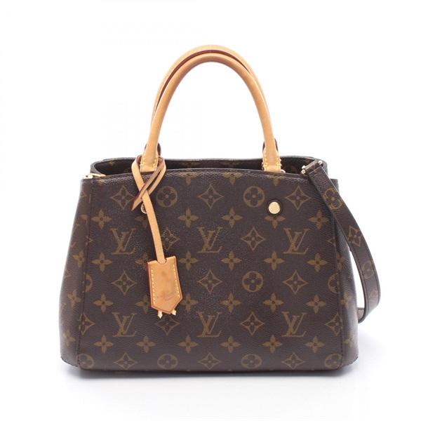 LOUIS VUITTON Montaigne BB shoulder crossbody Handbag M41055 Monogram leather LV