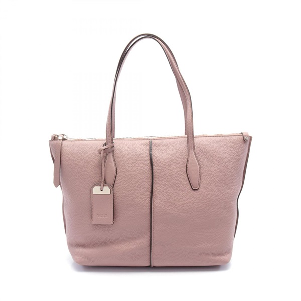 TOD’S JOY Tote Bag leather Pink Used Women