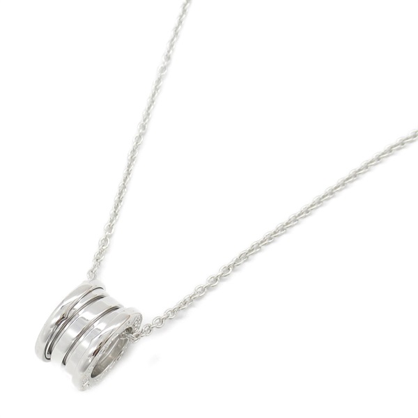 BVLGARI B-zero1 Necklace Pendant 18KWG White Gold Used women