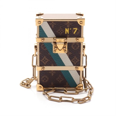 未開栓！LOUIS VUITTON LOUIS 200 ボックス Veuve ポシェット・クレ ヴォワヤージュ モノグラム・エクリプス｜ルイ