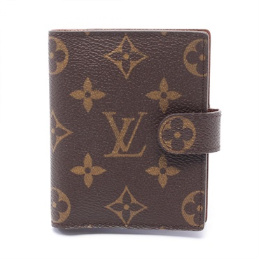 LOUIS VUITTON Agenda Mini Notebook cover R20007 Monogram canvas Used unisex LV