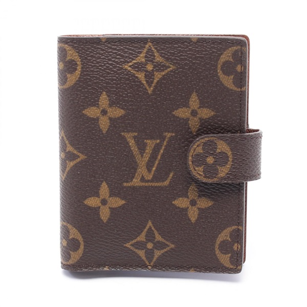LOUIS VUITTON Agenda Mini Notebook cover R20007 Monogram canvas Used unisex LV