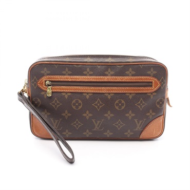 LOUIS VUITTON Marly Dragonne GM Clutch Second Bag M51825 Monogram Used LV