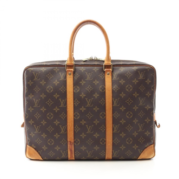LOUIS VUITTON Porte Documan Voyage Business bag M53361 Monogram canvas Used mens