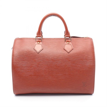 LOUIS VUITTON Speedy 30 Handbag M43003 Epi leather Brown Used LV