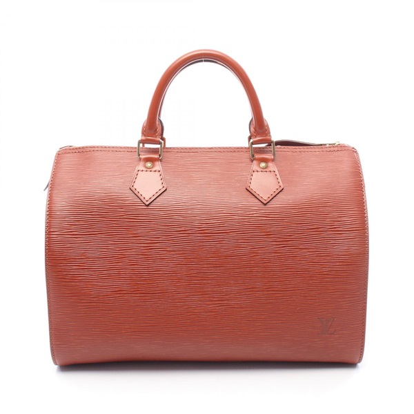 LOUIS VUITTON Speedy 30 Handbag M43003 Epi leather Brown Used LV