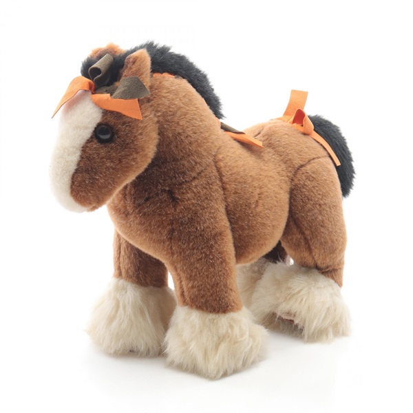 HERMES Hermy ppm Stuffed toy H400085M 00 Suede acrylic Brown Used Women