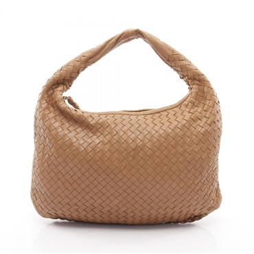 BOTTEGA VENETA Intrecciato Shoulder Veneta Bag 115653 leather Brown Used Women