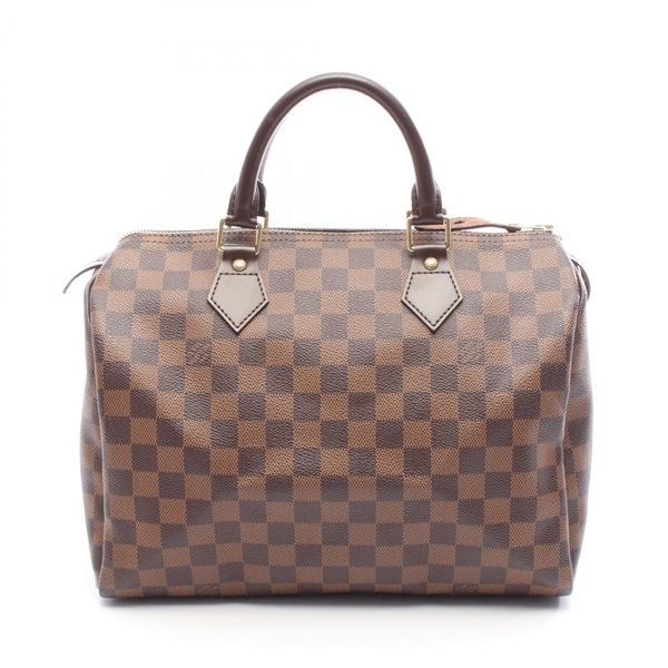 LOUIS VUITTON Speedy 30 Handbag N41531 Damier Ebene leather Used Women LV