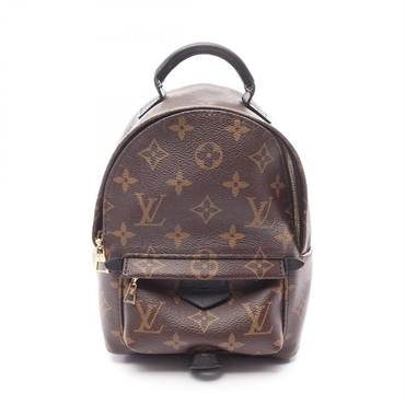 LOUIS VUITTON Palm Springs Mini Rucksack Backpack M41562 Monogram leather Brown