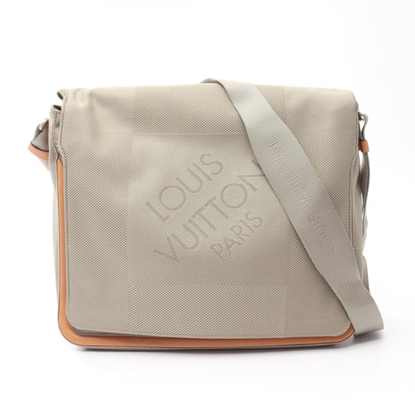 LOUIS VUITTON Messager Shoulder Crossbody Bag M93031 Damier Jean canvas Used LV