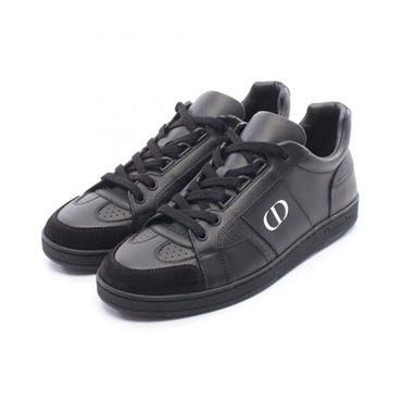Christian Dior CD Sneakers KUK313CLD90037 leather Black White Used Women #37