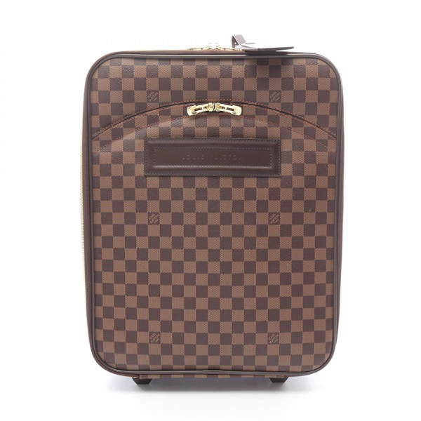 LOUIS VUITTON Pegas 45 Carry Bag Suitcase N23293 Damier Ebene canvas Used mens