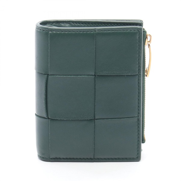 BOTTEGA VENETA Small Cassette MaxiIntrecciato Bi-fold Wallet 742698 leather Used