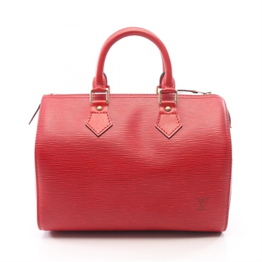LOUIS VUITTON Speedy 25 Handbag M43017 Epi leather Castilian red Used Women LV