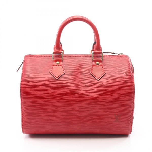 LOUIS VUITTON Speedy 25 Handbag M43017 Epi leather Castilian red Used Women LV